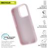 Funda muvit recycletek liquid silicone para apple iphone 16 pro rosa