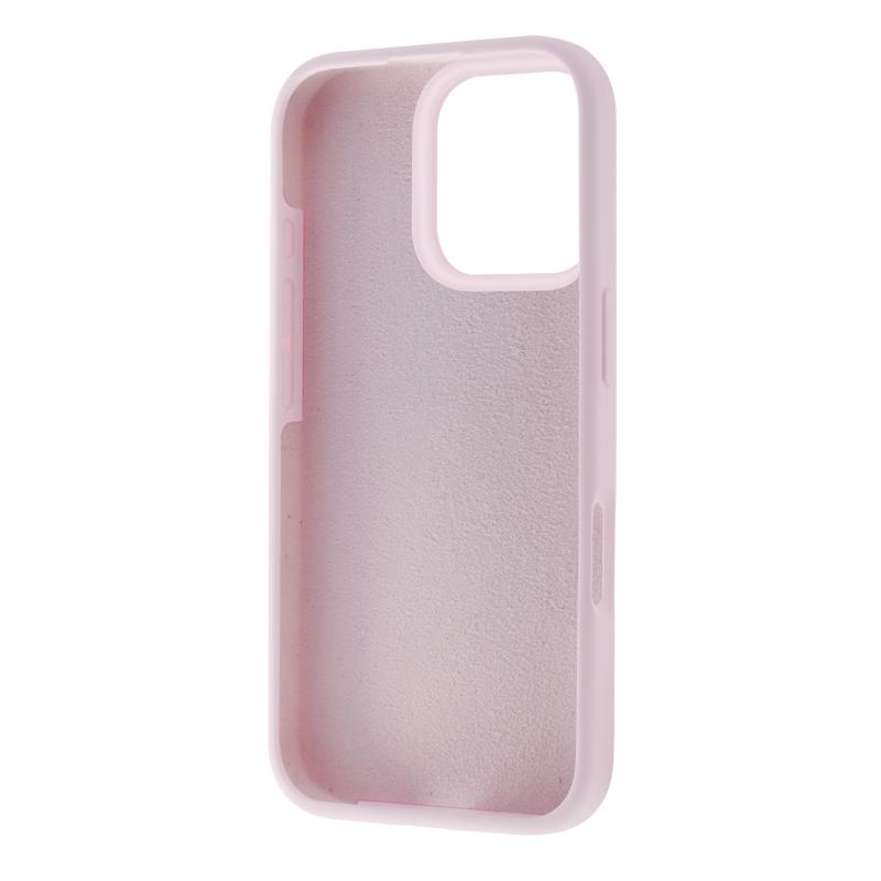 Funda muvit recycletek liquid silicone para apple iphone 16 pro rosa