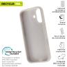 Funda muvit recycletek liquid silicone para apple iphone 16 nude