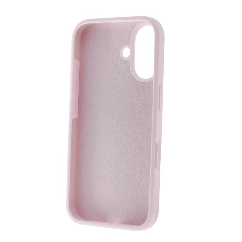 Funda muvit recycletek liquid silicone para apple iphone 16 rosa