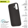 Funda muvit recycletek liquid silicone para apple iphone 16 negra