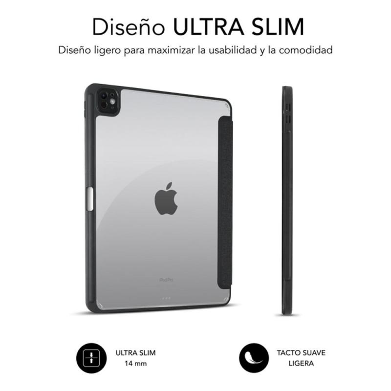 Funda subblim clear shock case para ipad pro 11 pulgadas 2024 negro