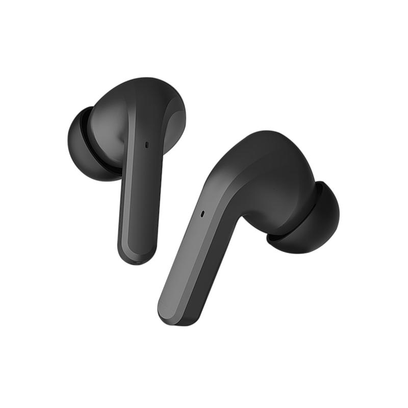 Auriculares muvit io smart true inalambrico negro