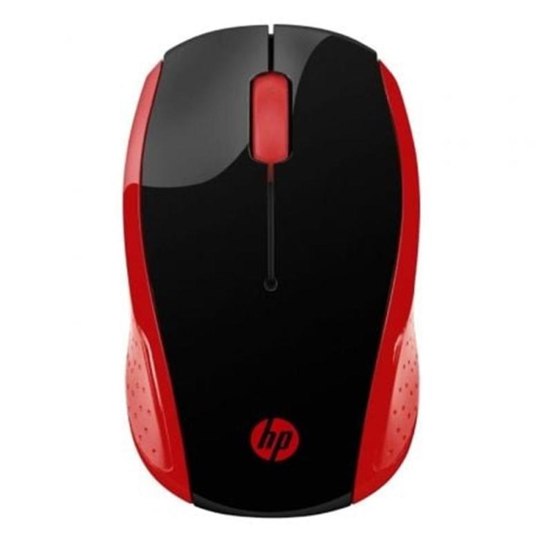 Ratón hp inalámbrico 200 rojo imperíal