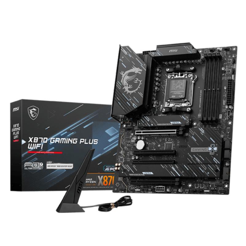 Placa base msi mag x870 gaming plus wifi atx am5 4xddr5