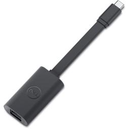 Adaptador usb tipo c a rj45 dell macho - hembra negro