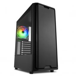 Caja sharkoon sk3 atx 2xusb3.0 sin fuente rgb - Imagen 1