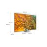 Tv samsung 55 pulgadas qled 4k - tq55q80d - smart tv