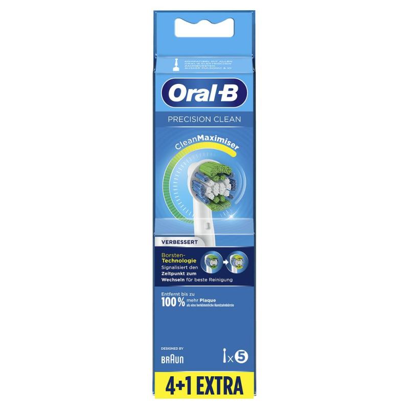 Pack de 4 cabezales + 1 recambios braun oral - b