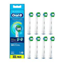 Pack de 8 cabezales recambios braun oral b eb20rb - 8