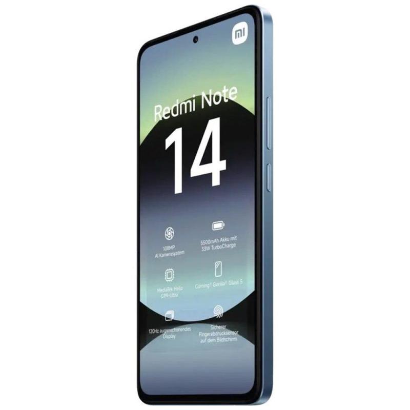 Movil xiaomi redmi note 14 6 - 128gb azul