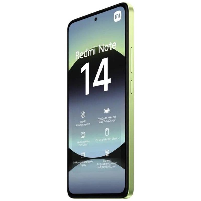 Movil xiaomi redmi note 14 6 - 128gb verde