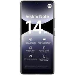 Movil xiaomi redmi note 14 pro 8 - 256gb negro