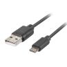 Cable micro usb a usb 2.0 lanberg 3m - macho - macho - negro