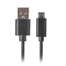 Cable micro usb a usb 2.0 lanberg 3m - macho - macho - negro