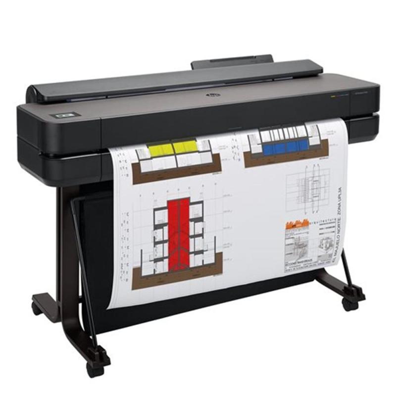 Plotter hp designjet t650 a0 36 pulgadas red - wifi - cortadora horizontal automatica