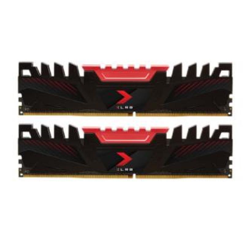 Memoria ddr4 16gb 2x8gb 3200mhz dimm pc4 - 25600 pny cl16 1.35v xlr8 - Imagen 1