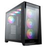 Caja ordenador gaming keep out xc - 911 pro xl e - atx argb cristal templado usb 3.2 negro