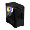 Caja ordenador gaming keep out xc - 220 glass matx argb cristal templado negro