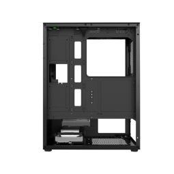 Caja ordenador gaming keep out xc - 210 glass atx argb cristal templado negro