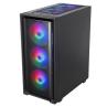 Caja ordenador mars gaming mc - air atx frgb cristal templado negro