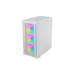 Caja ordenador mars gaming mc - air atx frgb cristal templado blanco