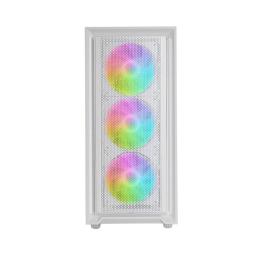 Caja ordenador mars gaming mc - air atx frgb cristal templado blanco