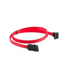 Cable sata iii lanberg 6gb - s hembra hembra angulo 0.5m rojo - Imagen 1