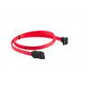 Cable sata iii lanberg 6gb - s hembra hembra angulo 0.5m rojo - Imagen 1