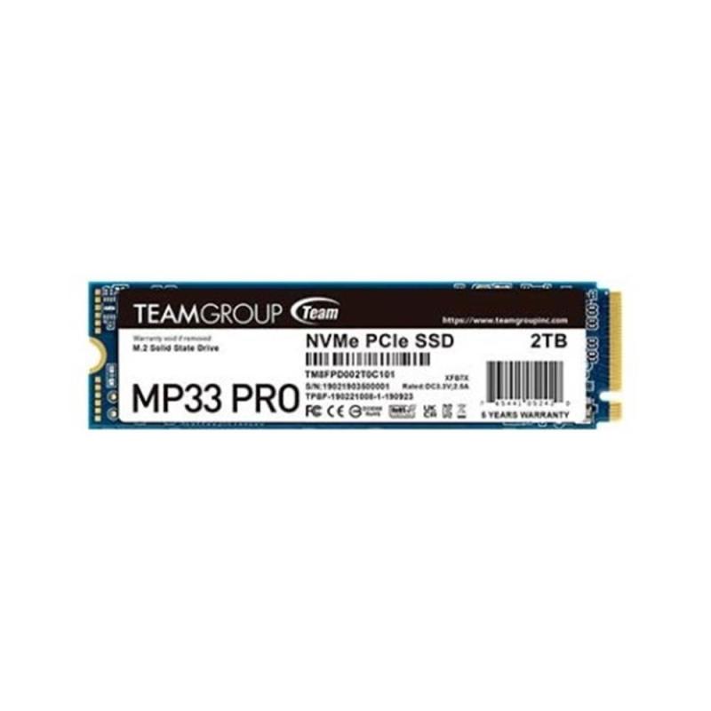 Disco duro interno ssd teamgroup mp33 pro 2tb m.2 pci express 3.0