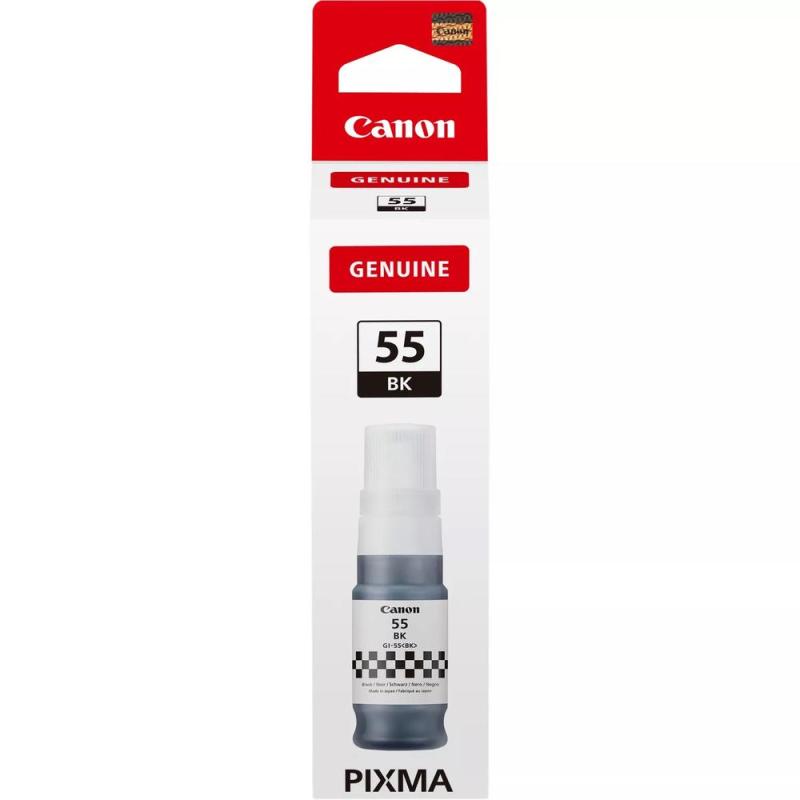 Botella tinta canon gi - 55 ink negro