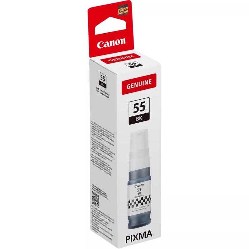 Botella tinta canon gi - 55 ink negro