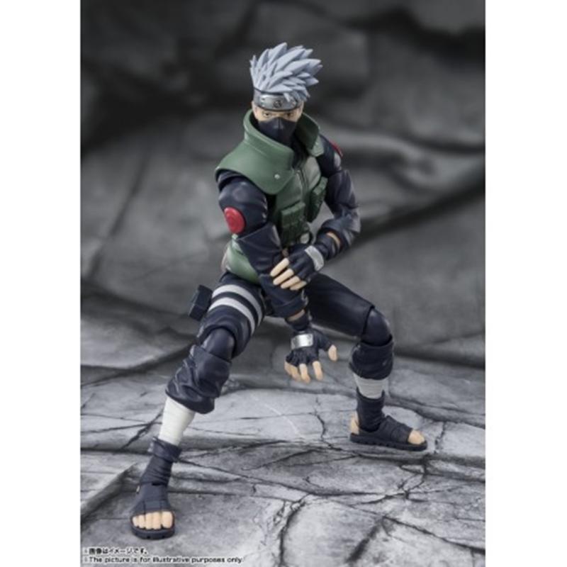 Figura tamshii nations naruto shippuden kakashi hatake s.h.figuarts bandai spirits