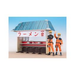 Set tamashii nations naruto shippuden sh figuarts ichiraku ramen set