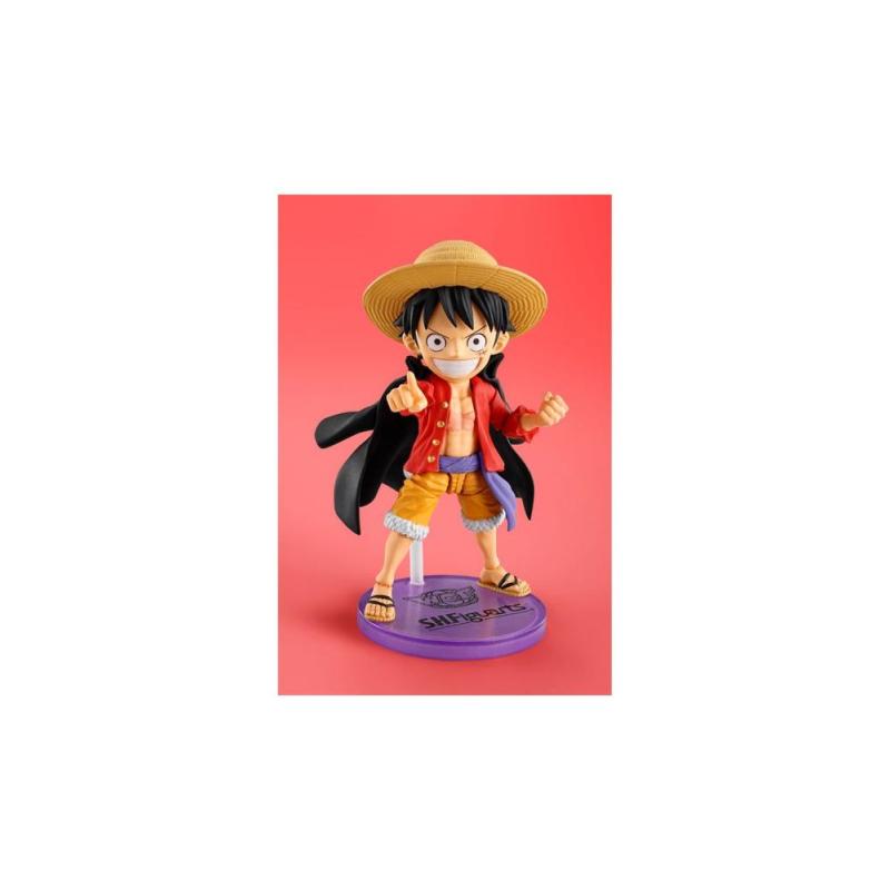 Figura tamashii nations one piece world collectable figure x sh figuarts monkey d. luffy