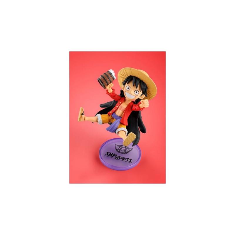 Figura tamashii nations one piece world collectable figure x sh figuarts monkey d. luffy