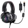 Auricular gaming conceptronic athan02b - usb - microfono - rgb