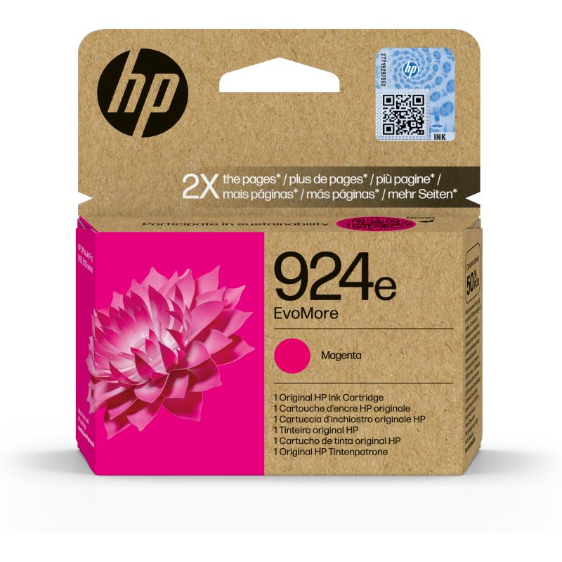 Cartucho tinta hp 924e magenta officejet pro 8120 8130 series