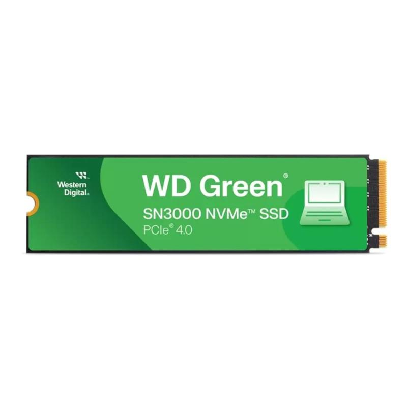 Disco duro interno ssd wd green sn3000 2tb m.2 pcie4