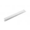 Organizador de cables lanberg metalico 1u tipo a rack 19 gris - Imagen 1