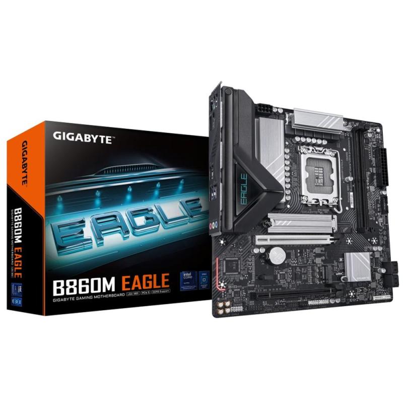 Placa base gigabyte b860m eagle matx - 2x ddr5 - 4x sata3 lga 1851