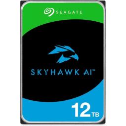 Disco duro interno hdd seagate skyhawk ai st12000ve003 12tb 3.5 pulgadas 7200rpm - 512mb - sata3