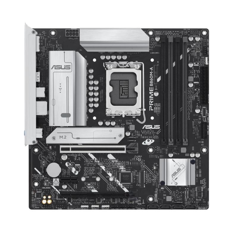 Placa base asus intel prime b860m - a - csm socket 1851 ddr5 x4 max 256gb hdmi displayport matx