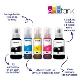 Multifunción epson inyeccion color ecotank et - 4856 a4