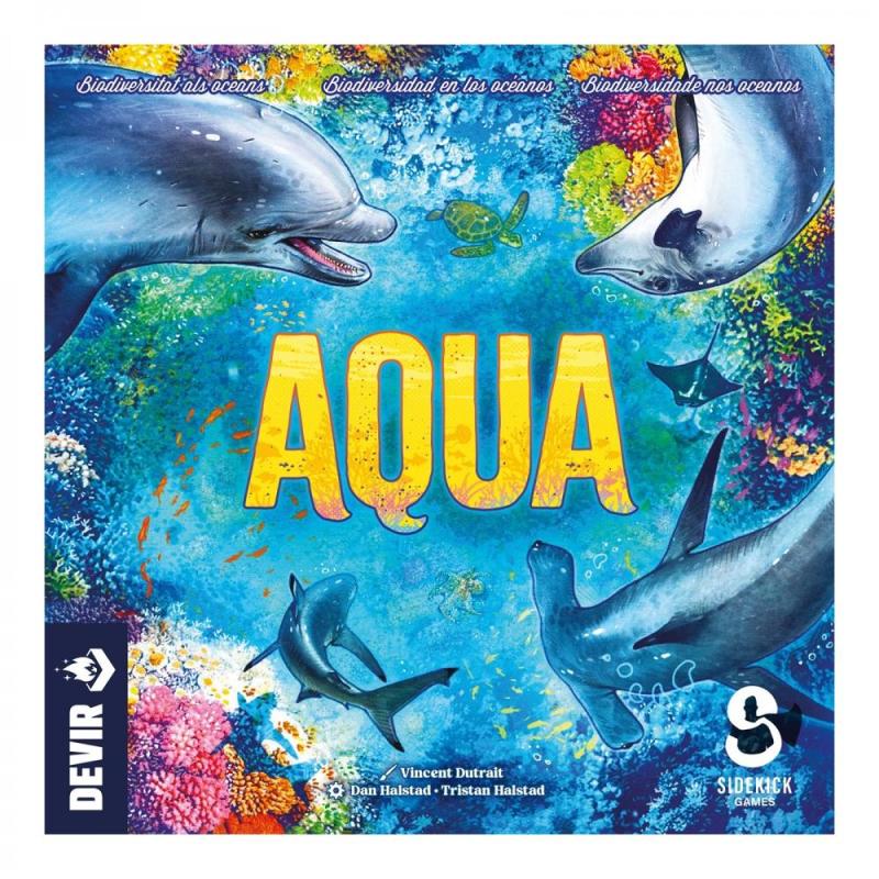 Juego de mesa aqua