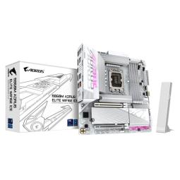 Placa base gigabyte b860m aorus elite wifi6e ice matx - 4x ddr5 lga1851