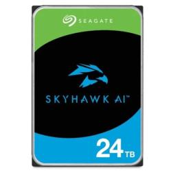 Disco duro interno hdd seagate skyhawk ai st24000ve002 24tb 3.5 pulgadas 7200rpm - 256mb - sata3