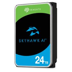 Disco duro interno hdd seagate skyhawk ai st24000ve002 24tb 3.5 pulgadas 7200rpm - 256mb - sata3