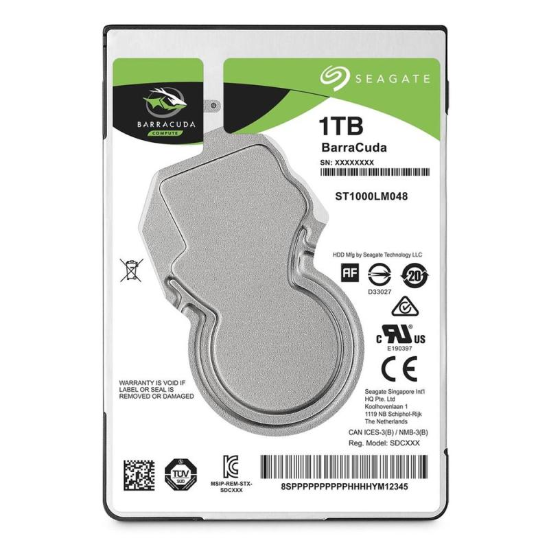 Disco duro interno hdd seagate barracuda 1tb 2.5 pulgadas sata3