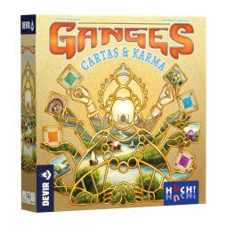 Juego de mesa ganges cartas y karma